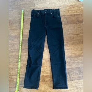 Citizens Of Humanity Women's Black Straight Leg Jeans